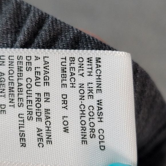 James Perse Relaxed Pants Gray Drawstring 30x29 Cotton Casual Chino Mens Size 1 - Picture 9 of 11